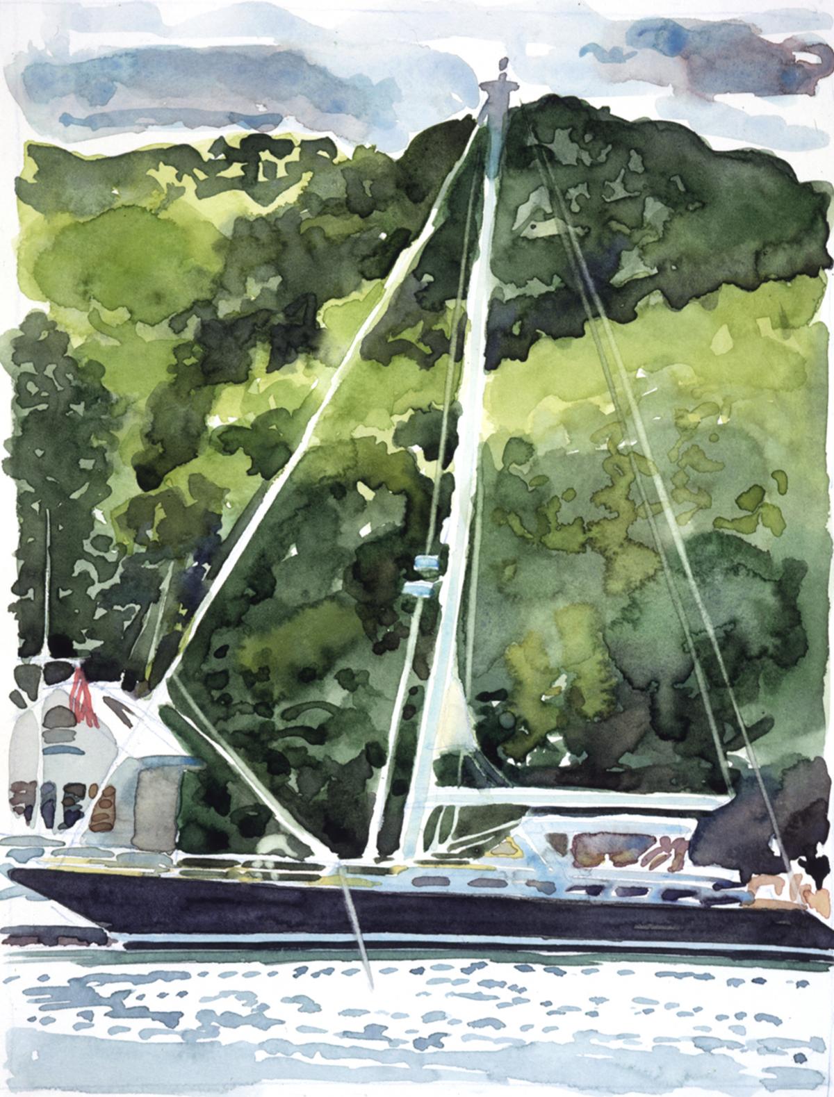 Black Sloop-Boothbay