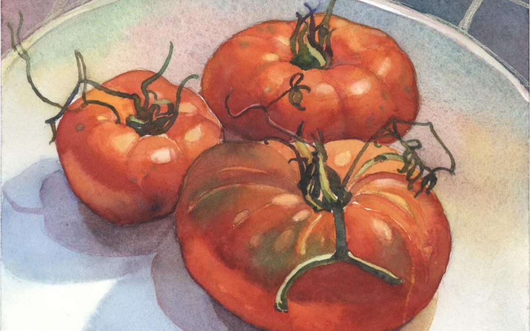 Ripening Tomato Trio